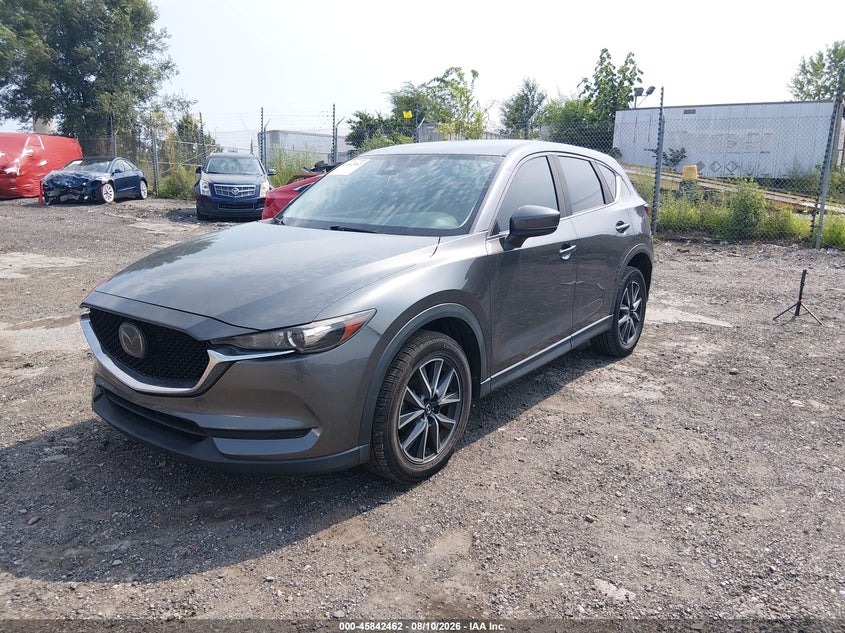 Vin: jm3kfacm1j0300389, lot: 46341370, mazda cx-5 touring 20182