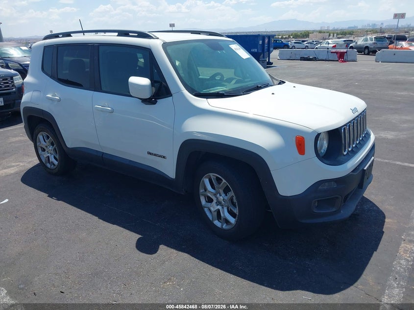 Vin: zaccjabb2jph50199, lot: 46341376, jeep renegade latitude fwd 2018 img_1