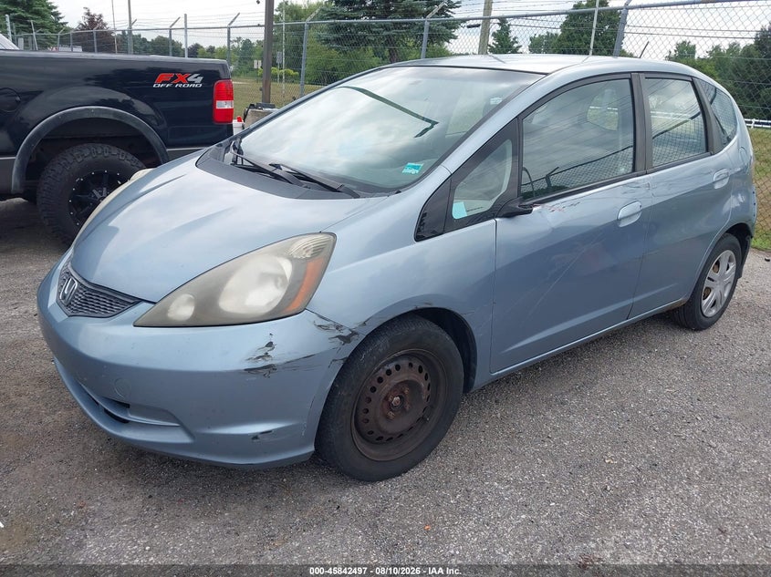 2011 Honda Fit, Left Side, IAAI, VIN JHMGE8H36BC023859 — photo 2