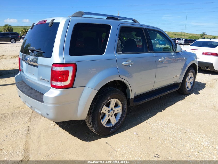 2008 FORD ESCAPE HYBRID auction photo 4