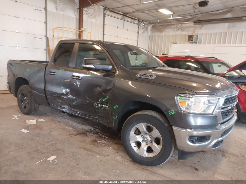 Vin: 1c6rrfbg6nn259118, lot: 46341442, ram 1500 big horn  4x4 6'4 box 2022 img_1
