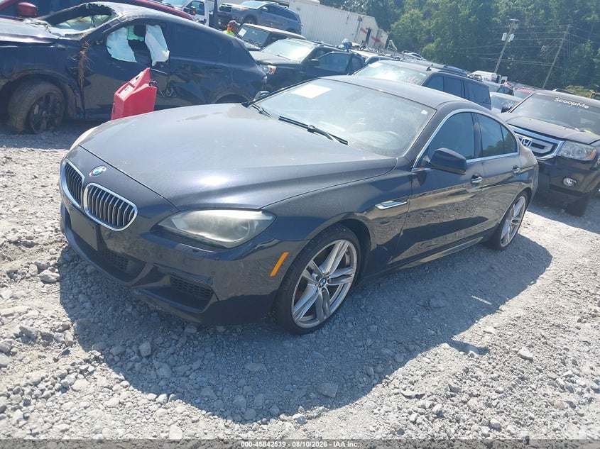 2013 BMW 640I GRAN COUPE auction photo 2