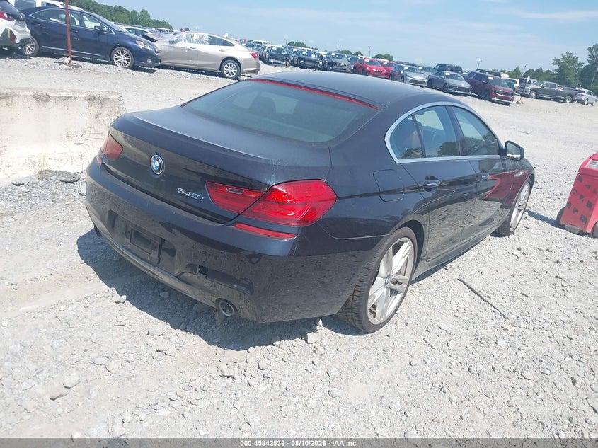 2013 BMW 640I GRAN COUPE auction photo 4