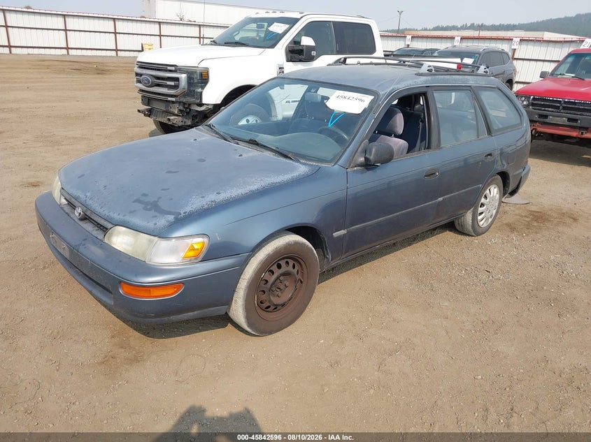 1994 Toyota Corolla, Левый зад, IAAI, VIN JT2AE09V7R0049710 — фото 2