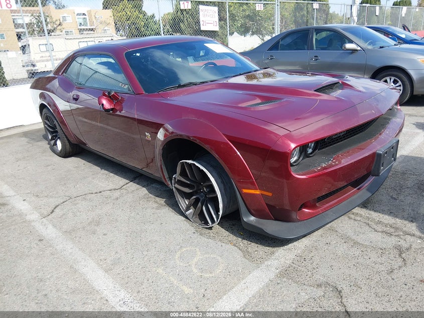 Vin: 2c3cdzfj3mh583546, lot: 46341530, dodge challenger r/t scat pack widebody 20211