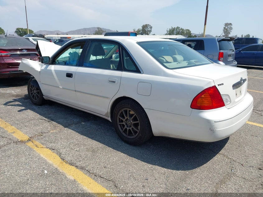 2001 TOYOTA AVALON SEDAN 3.0L V-6 DOHC, VVT, 210HP
