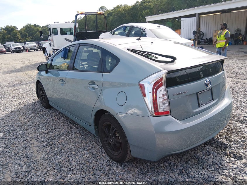 Vin: jtdkn3du6d5544083, lot: 46341567, toyota prius two 20133