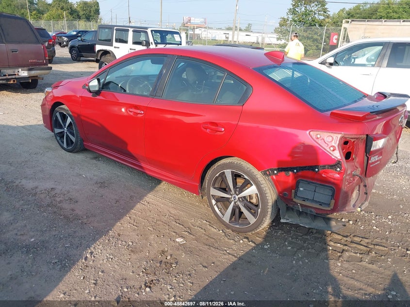 2018 SUBARU IMPREZA SEDAN 2.0L H-4 DI, DOHC, VVT, 152HP