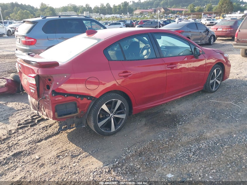 2018 SUBARU IMPREZA SEDAN 2.0L H-4 DI, DOHC, VVT, 152HP