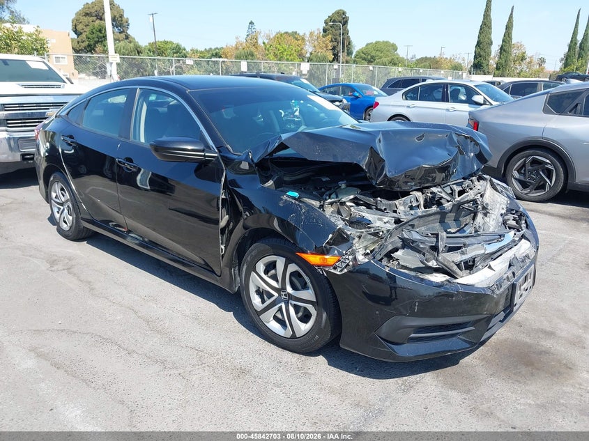 2018 HONDA CIVIC auction photo 1