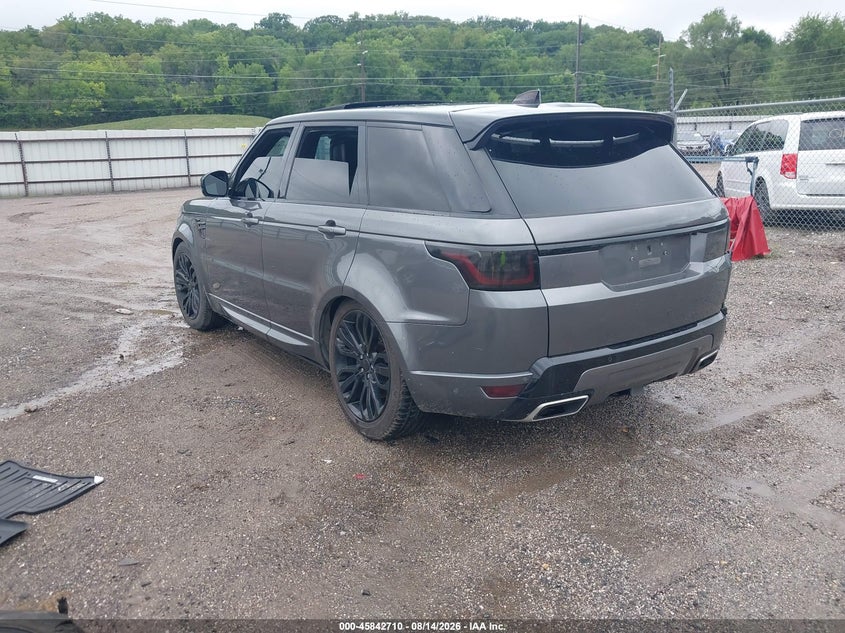Vin: salwr2re9ja182523, lot: 46341618, land rover range rover sport supercharged/supercharged dynamic 20183