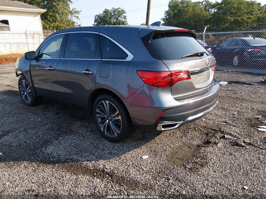 Vin: 5j8yd3h57ll003636, lot: 46341620, acura mdx technology package 20203