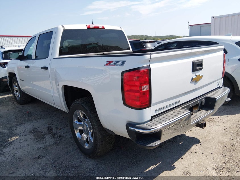 Vin: 3gcukrec6eg538241, lot: 46341622, chevrolet silverado 1500 lt 20143