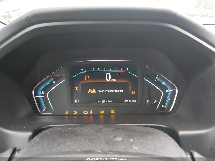 2020 HONDA ODYSSEY auction photo 7