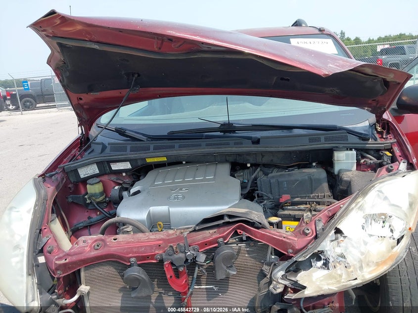 TOYOTA SIENNA 2009 VIN 5TDZK23C19S233219