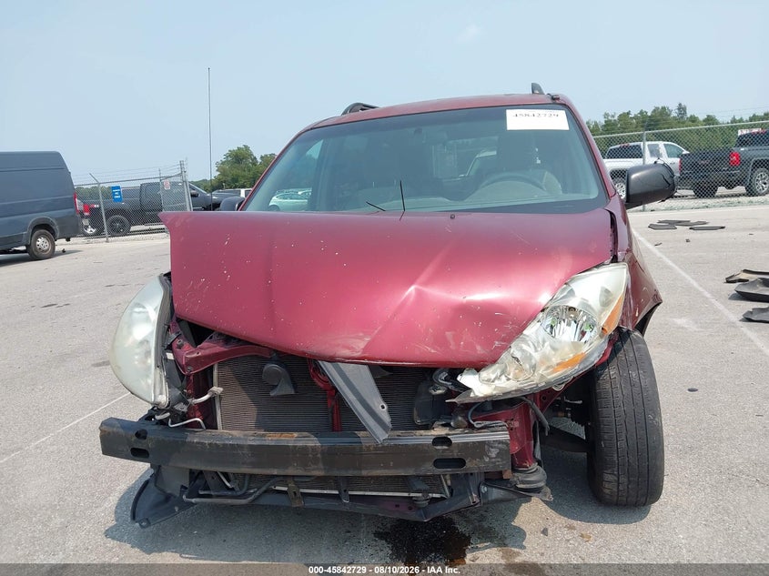 TOYOTA SIENNA 2009 VIN 5TDZK23C19S233219