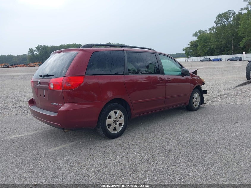TOYOTA SIENNA 2009 VIN 5TDZK23C19S233219