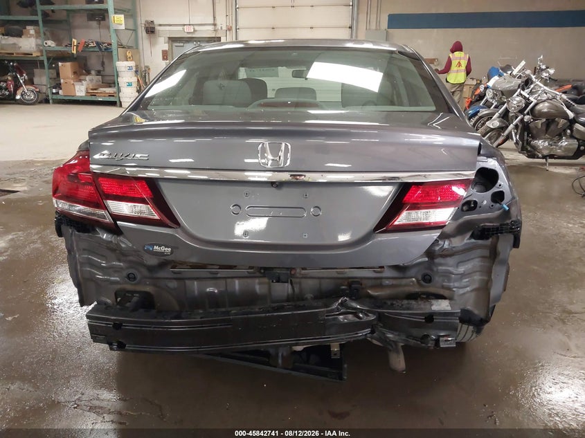 HONDA CIVIC 2014 VIN 2HGFB2F87EH543329