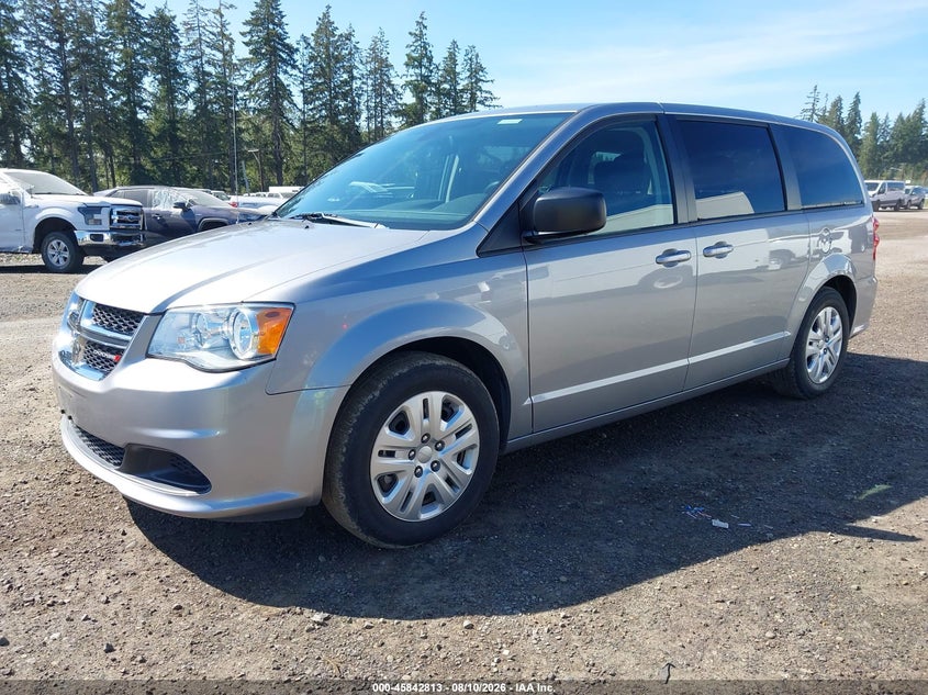 2018 Dodge Caravan, Обычный износ, IAAI, VIN 2C4RDGBG1JR309952 — фото 2