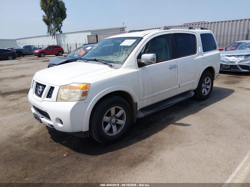 2013 NISSAN ARMADA SPORT UTILITY VEHICLE 5.6L V-8 DOHC, VVT, 317HP