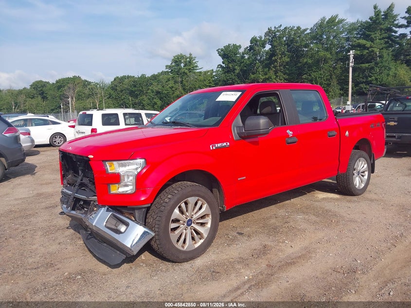 2016 Ford F-150, Front End, IAAI, VIN 1FTEW1EG9GFD08100 — photo 2
