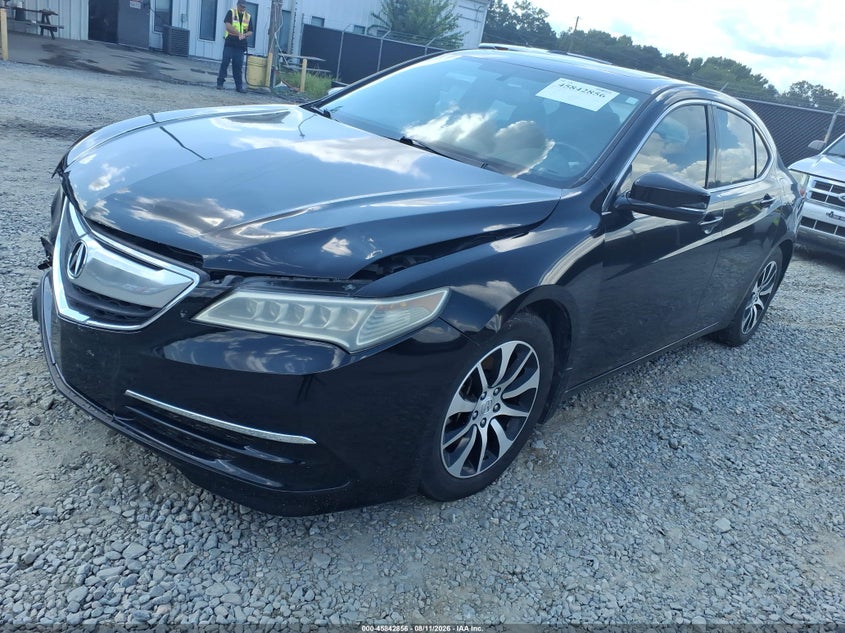 2016 Acura TLX, Удар спереду, IAAI, VIN 19UUB1F37GA004216 — фото 2