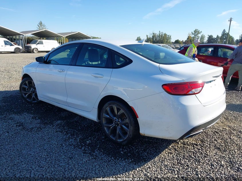 Vin: 1c3cccbgxfn516088, lot: 46341771, chrysler 200 s 20153