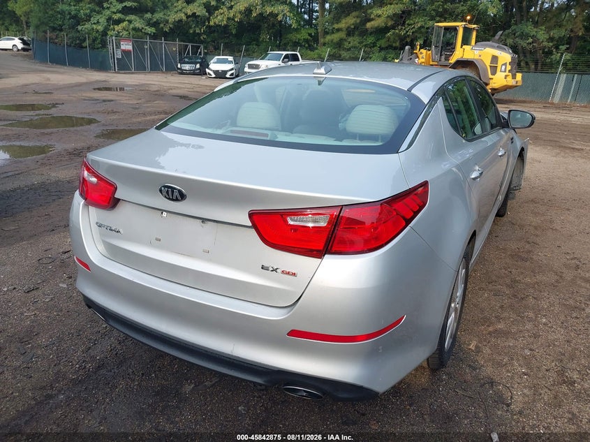 2014 KIA OPTIMA SEDAN 2.4L I-4 DI, DOHC, VVT, 192HP