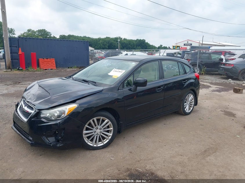 2014 Subaru Impreza, Front End, IAAI, VIN JF1GPAE66EH225681 — photo 2