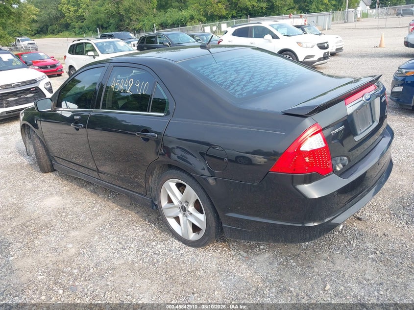 2012 FORD FUSION SEDAN 3.5L V-6 DOHC, VVT, 263HP