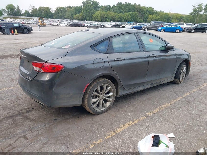 2015 CHRYSLER 200 auction photo 4