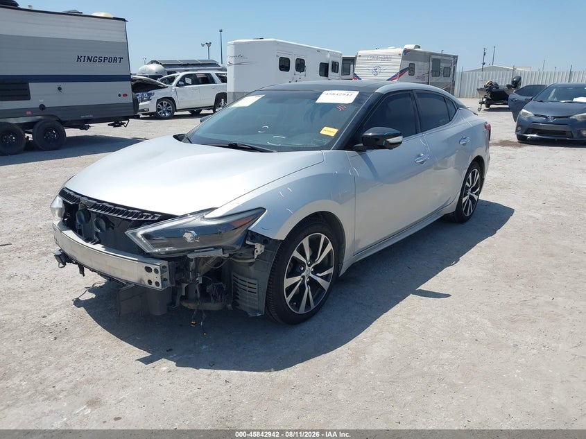 2016 Nissan Maxima, Удар спереди, IAAI, VIN 1N4AA6AP5GC392343 — фото 2