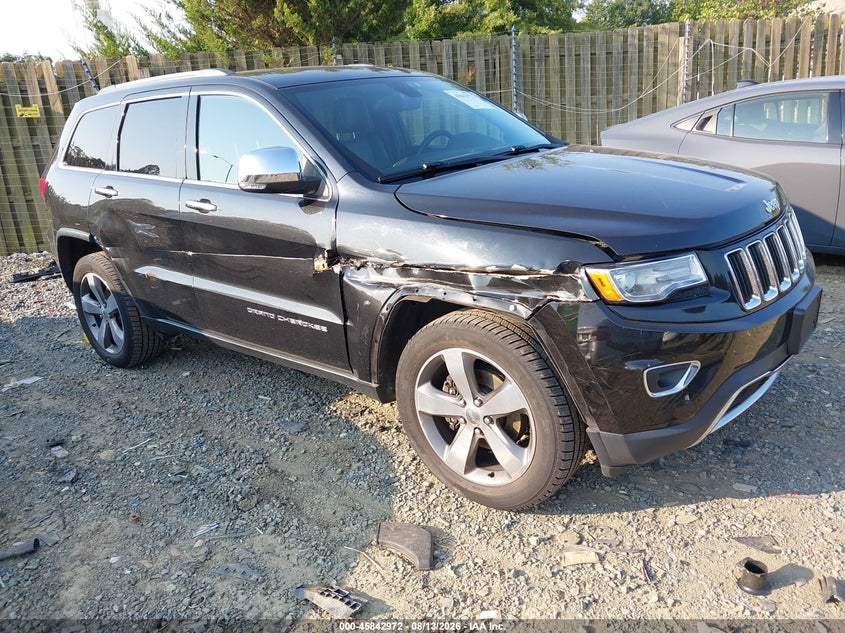 2015 Jeep Grand Cherokee Limited, Правий перед, IAAI, VIN 1C4RJFBG9FC609726