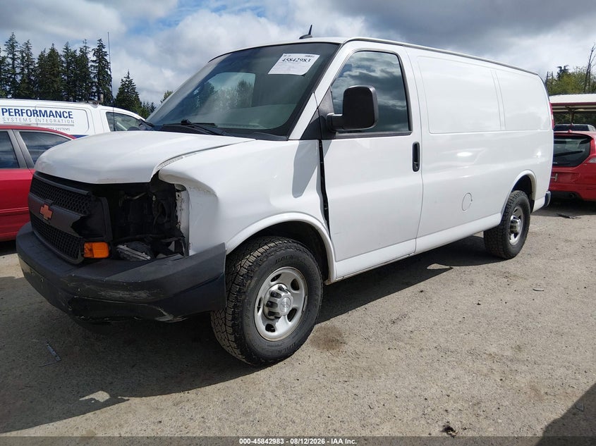 Vin: 1gcwgfff2f1172361, lot: 46341891, chevrolet express 2500 work van 20152