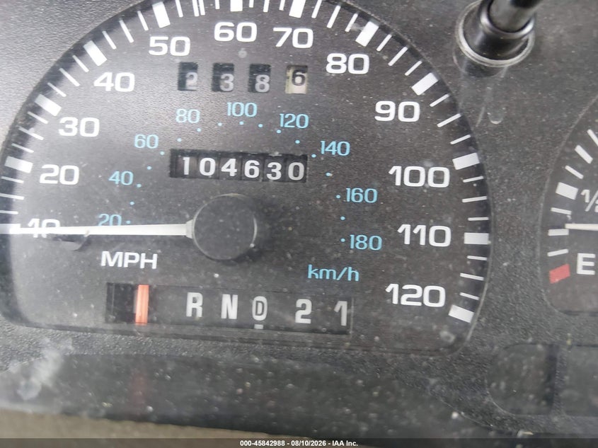 FORD WINDSTAR 1998 VIN 2FMZA5148WBD71123