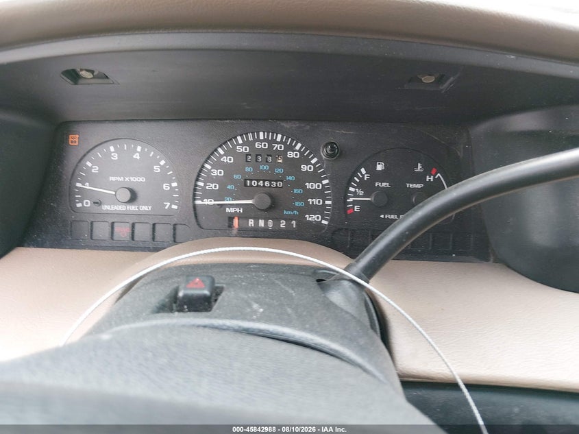 FORD WINDSTAR 1998 VIN 2FMZA5148WBD71123