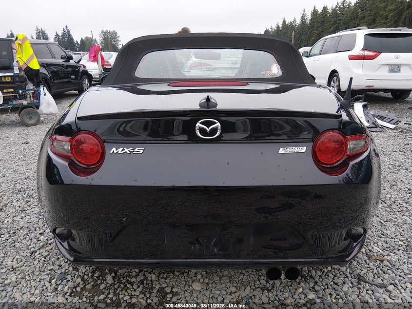 2016 MAZDA MX-5 CABRIO 2.0L I-4 DI, DOHC, VVT, 155HP