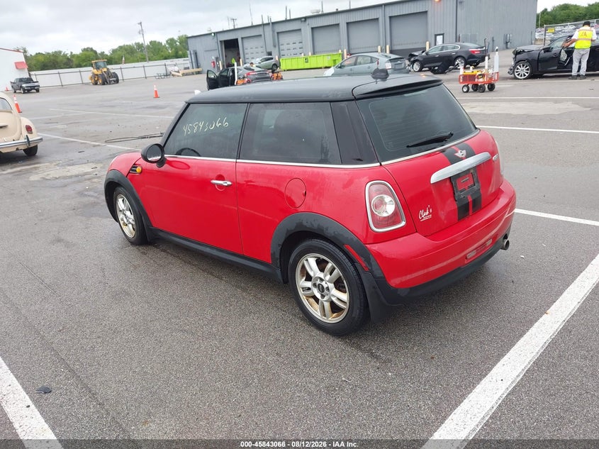 Vin: wmwsu3c56dt547782, lot: 46341974, mini hardtop cooper 20133