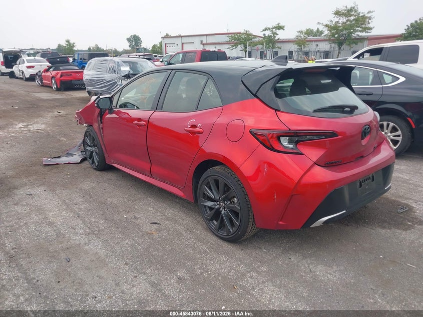 TOYOTA COROLLA 2025 VIN JTNC4MBE5S3246976