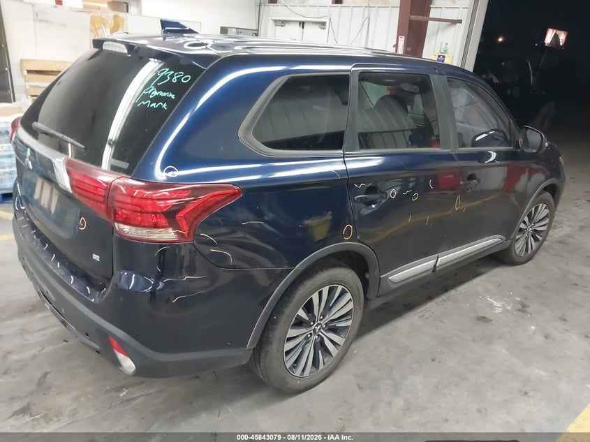 MITSUBISHI OUTLANDER 2020 VIN JA4AZ3A32LZ005117
