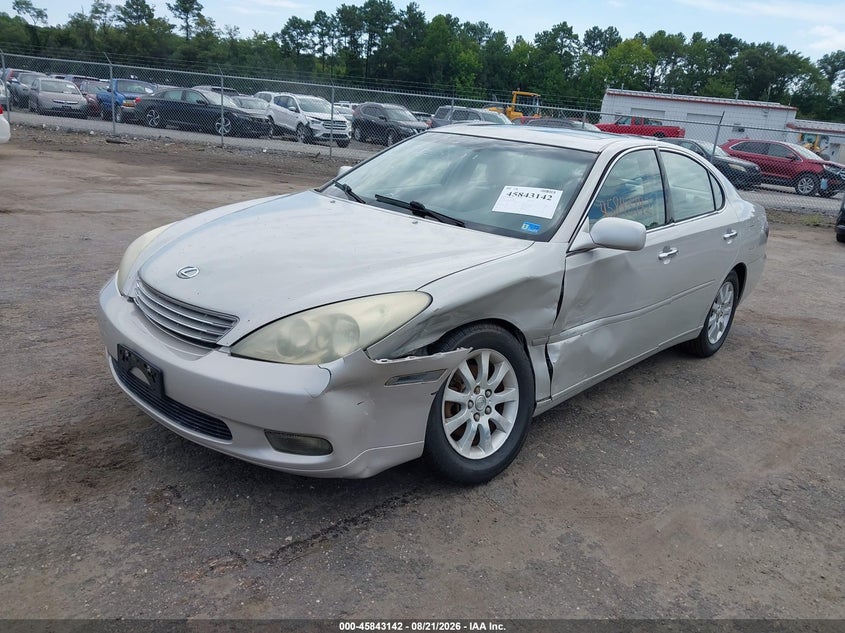 2004 LEXUS ES SEDAN 3.3L V-6 DOHC, VVT, 225HP
