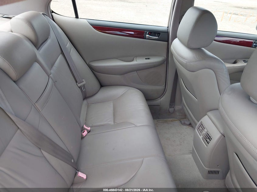2004 LEXUS ES SEDAN 3.3L V-6 DOHC, VVT, 225HP