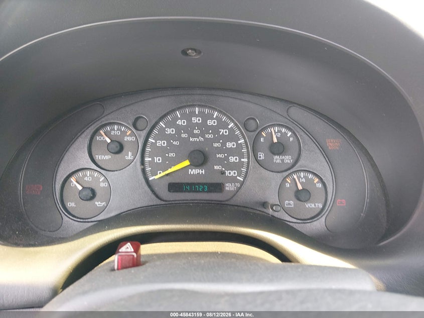 CHEVROLET S-10 1998 VIN 1GCCS1443W8172303