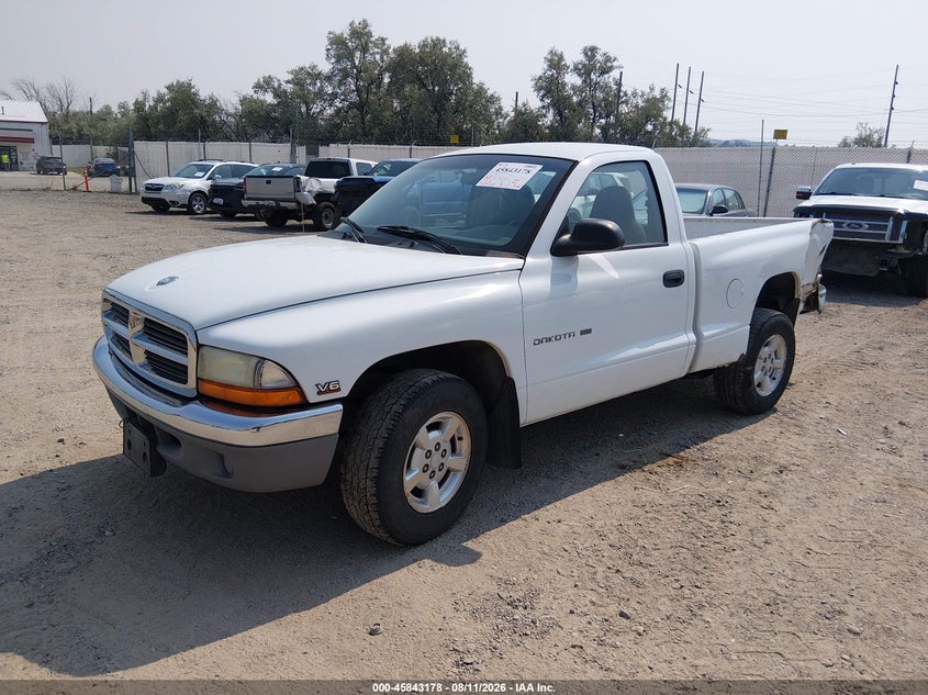 DODGE DAKOTA 2001 VIN 1B7GL26X21S318813