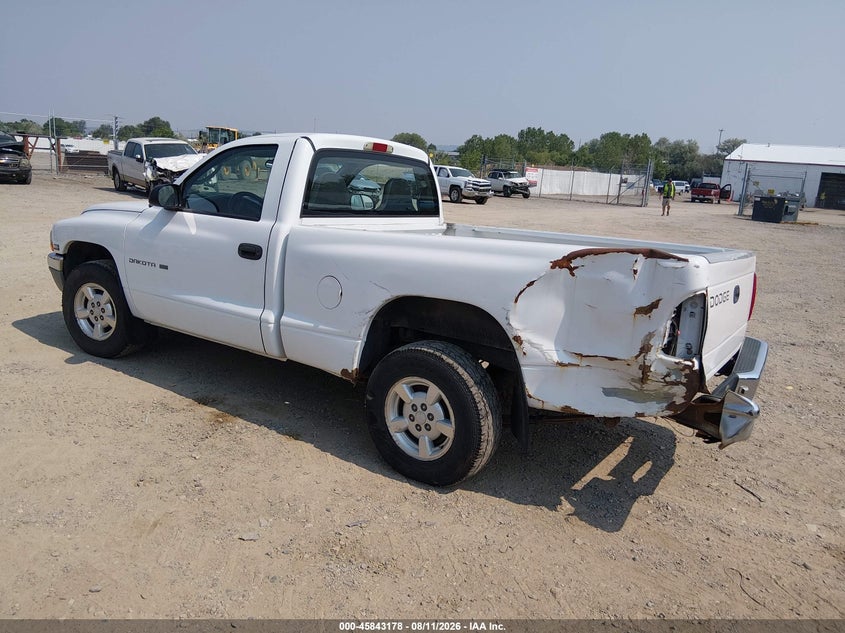 DODGE DAKOTA 2001 VIN 1B7GL26X21S318813