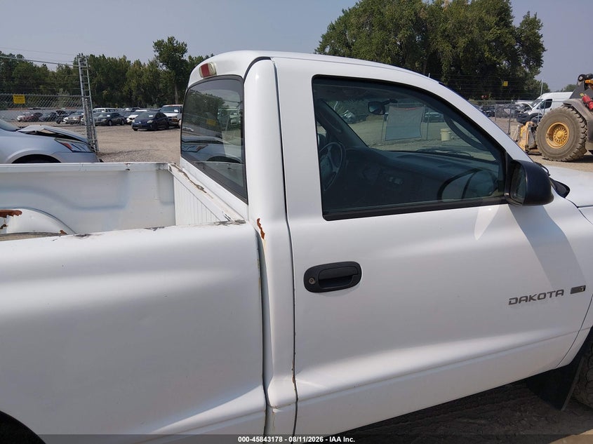 DODGE DAKOTA 2001 VIN 1B7GL26X21S318813