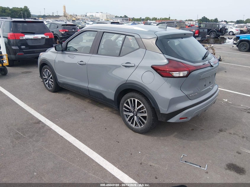 Vin: 3n1cp5cv9ml531710, lot: 46342088, nissan kicks sv xtronic cvt 20213