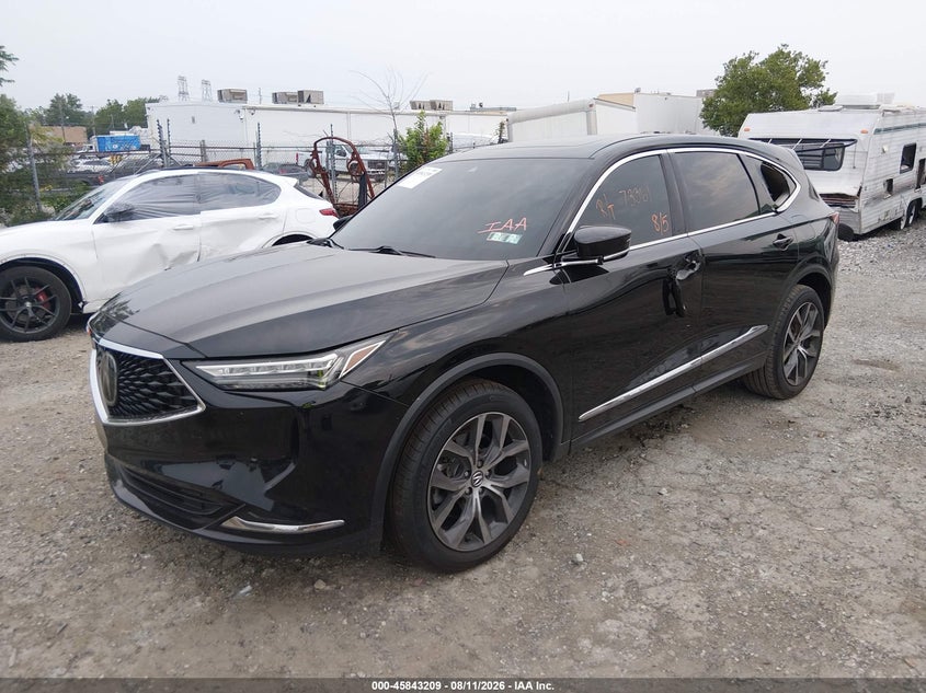 ACURA MDX 2022 VIN 5J8YE1H46NL036591
