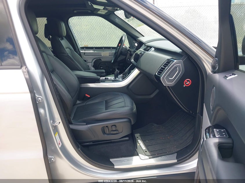 2018 LAND ROVER RANGE ROVER SPORT auction photo 5
