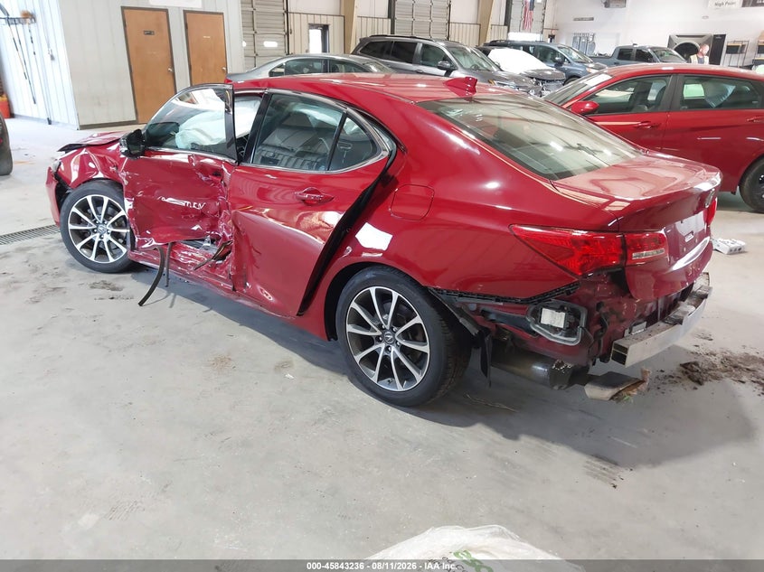 Vin: 19uub3f57j8001658, lot: 46342143, acura tlx tech pkg 20183
